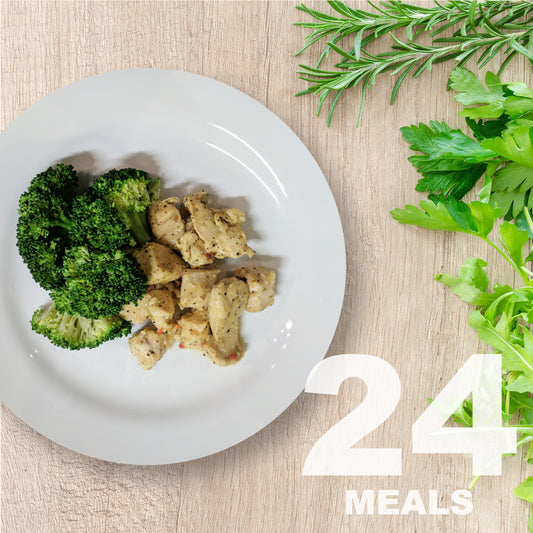 24 Meals Per Week With Protein & Vegetables | 6 day Plan |