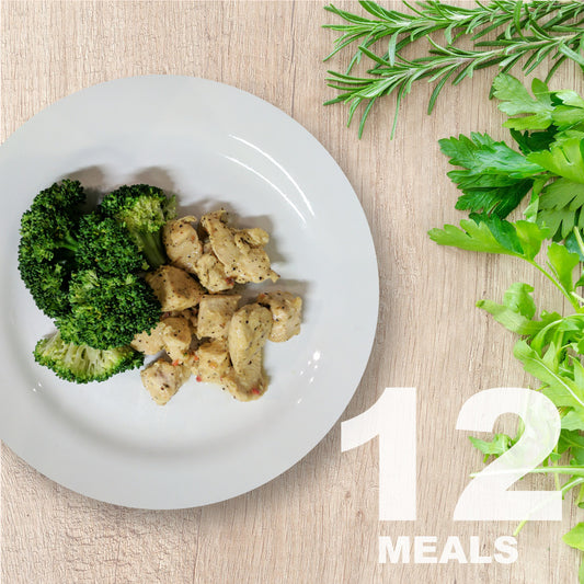 12 Meals Per Week With Protein & Vegetables | 6 day Plan |