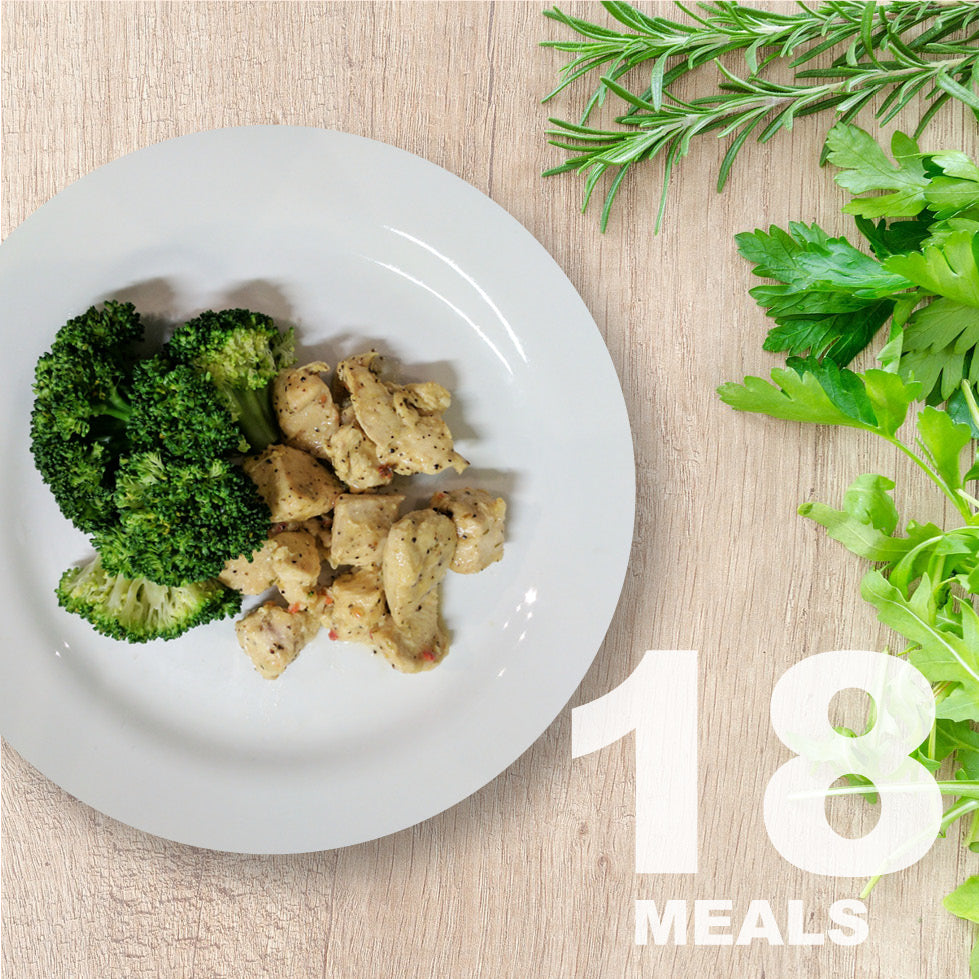 18 Meals Per Week With Protein & Vegetables | 6 day Plan