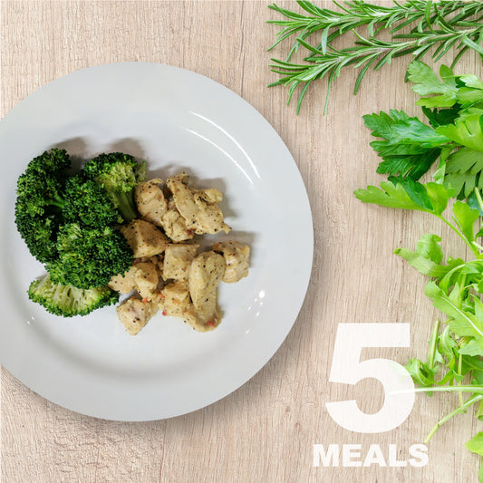 5 Meals Per Week With Protein & Vegetables | 5 day Plan |