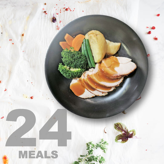 24 Meals Per Week With Protein, Carbs and Vegetables | 6 day Plan |