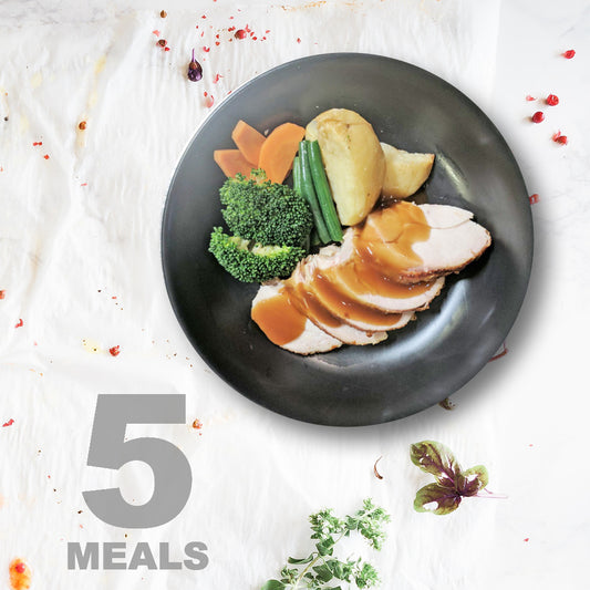 5 Meals Per Week With Protein Carbs & Vegetables  | 5 day Plan |